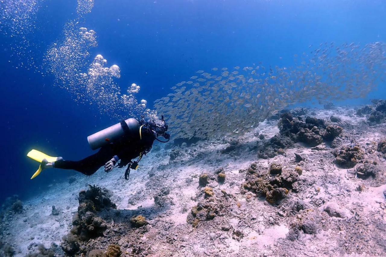 Blue Ocean Lodge & Diving Centre Semporna 蓝海潜水旅舍 Bagian luar foto